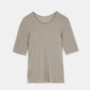 Aiayu Gentle Tee | Grey | Cashmere & Bomuld